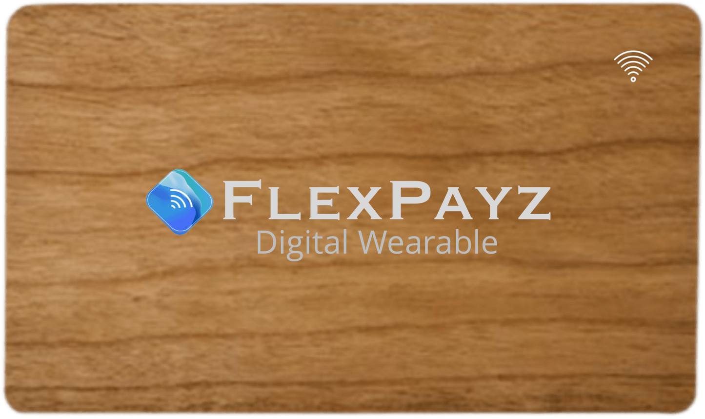 FlexPayz kontaktlöst digitalt bambukort