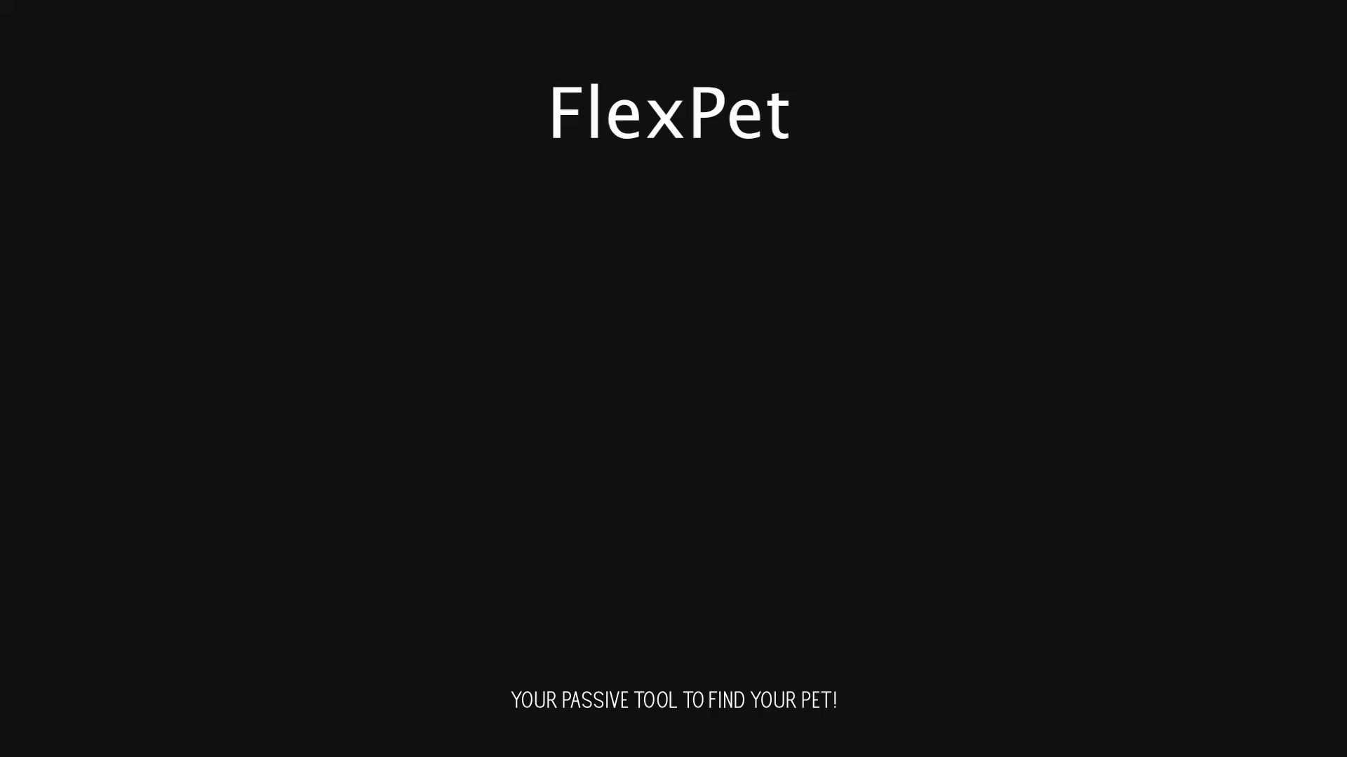 FlexPet, Pet Finder Tag, Send Location, Passive track!