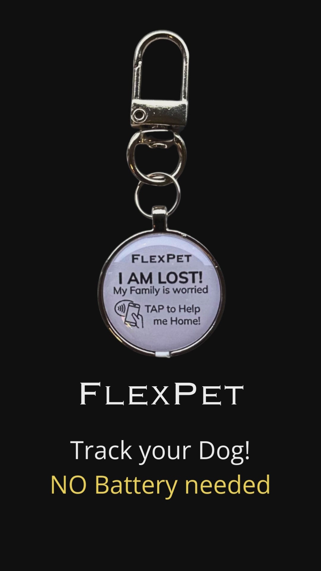 FlexPet, Pet Finder Tag, Send Location, Passive track!