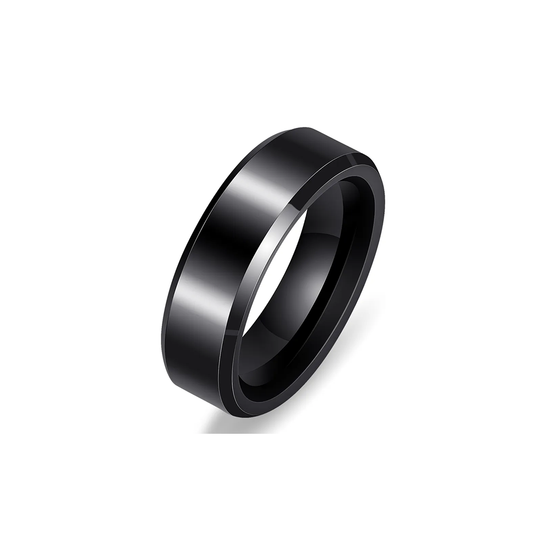 Contactless Tungsten & Ceramic Smart Ring